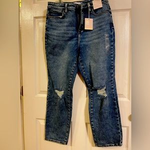 Lauren Conrad Curvy Slim High Rise Jeans.